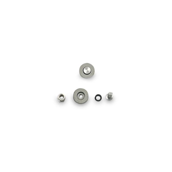 303624-8mm Diameter Aluminum Tube Cap Assembly, Quantity of One_1